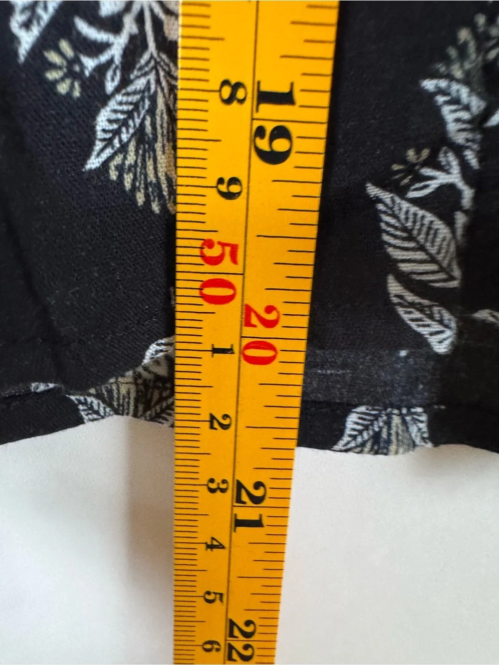 Old Navy Black Floral Puff Sleeve Tie Back Blouse Women’s XL Cottagecore